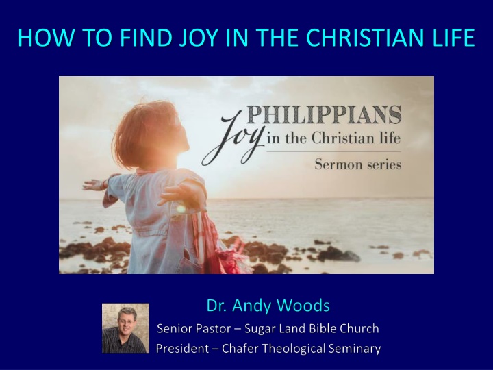 how to find joy in the christian life