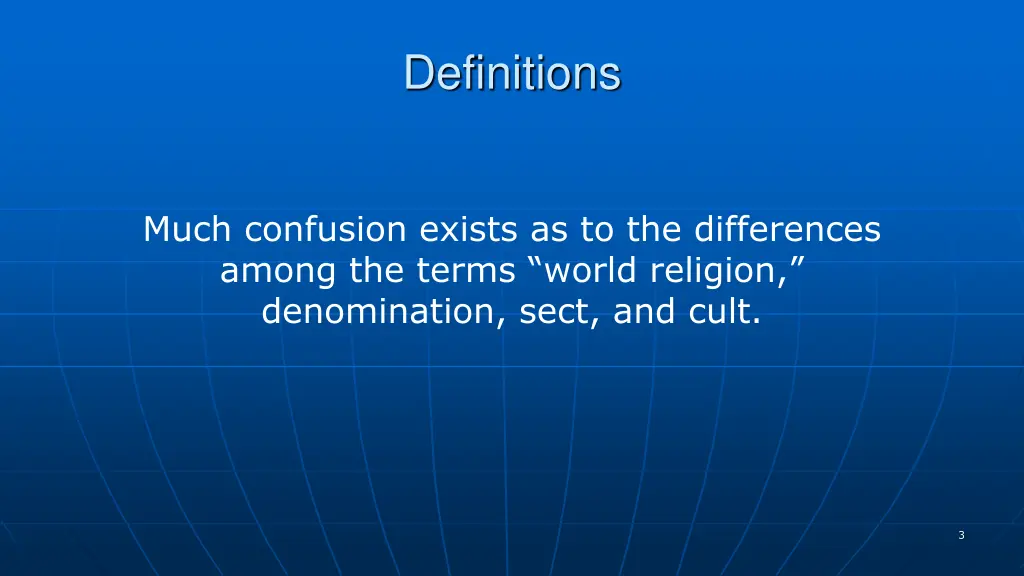 definitions