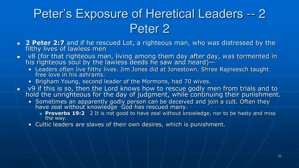 peter s exposure of heretical leaders 2 peter 2 2