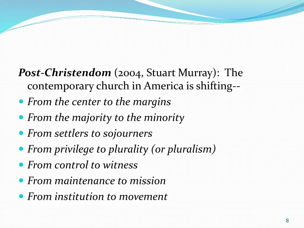 post christendom 2004 stuart murray