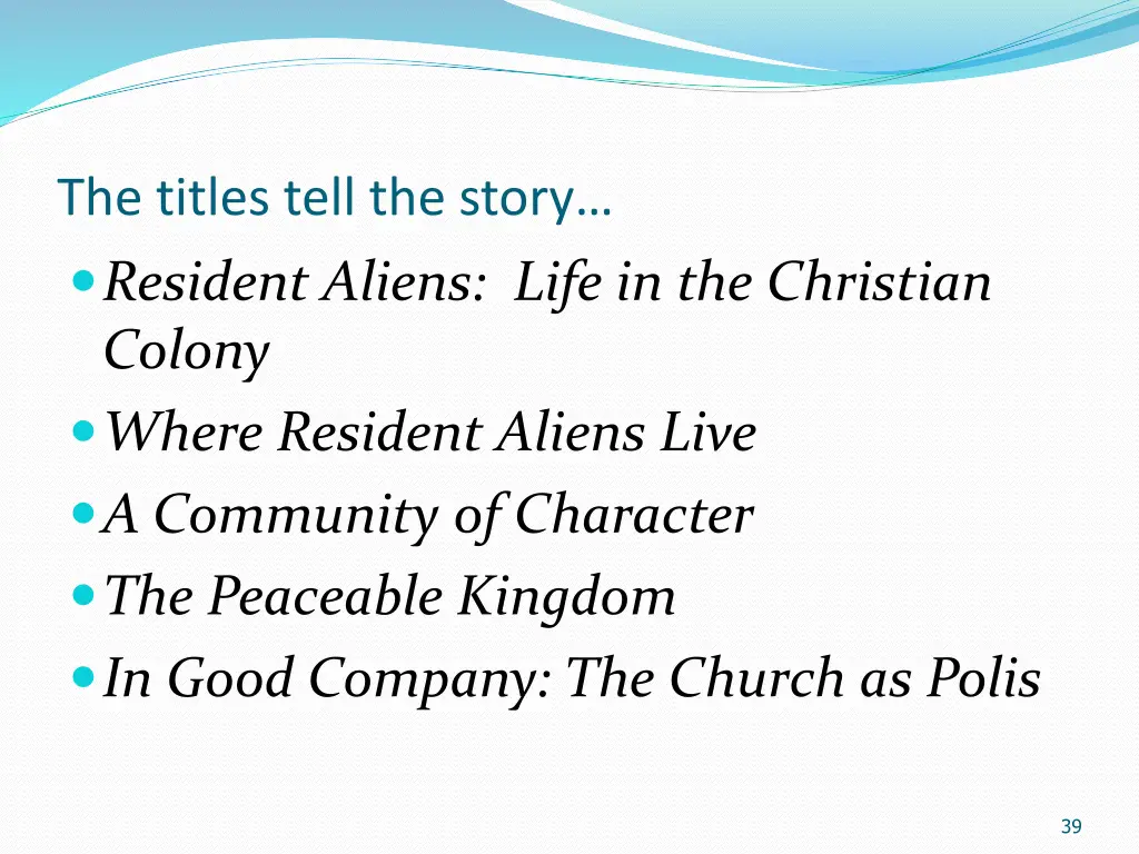 the titles tell the story resident aliens life