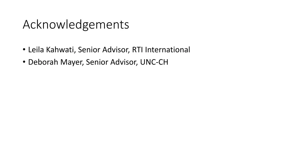 acknowledgements