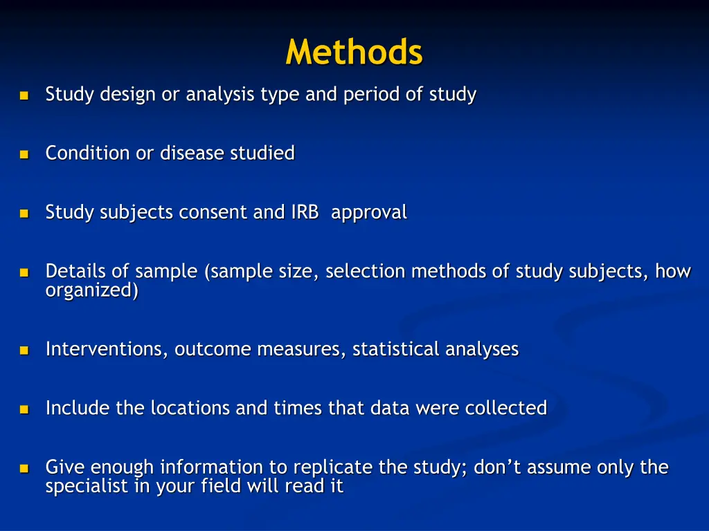 methods 1