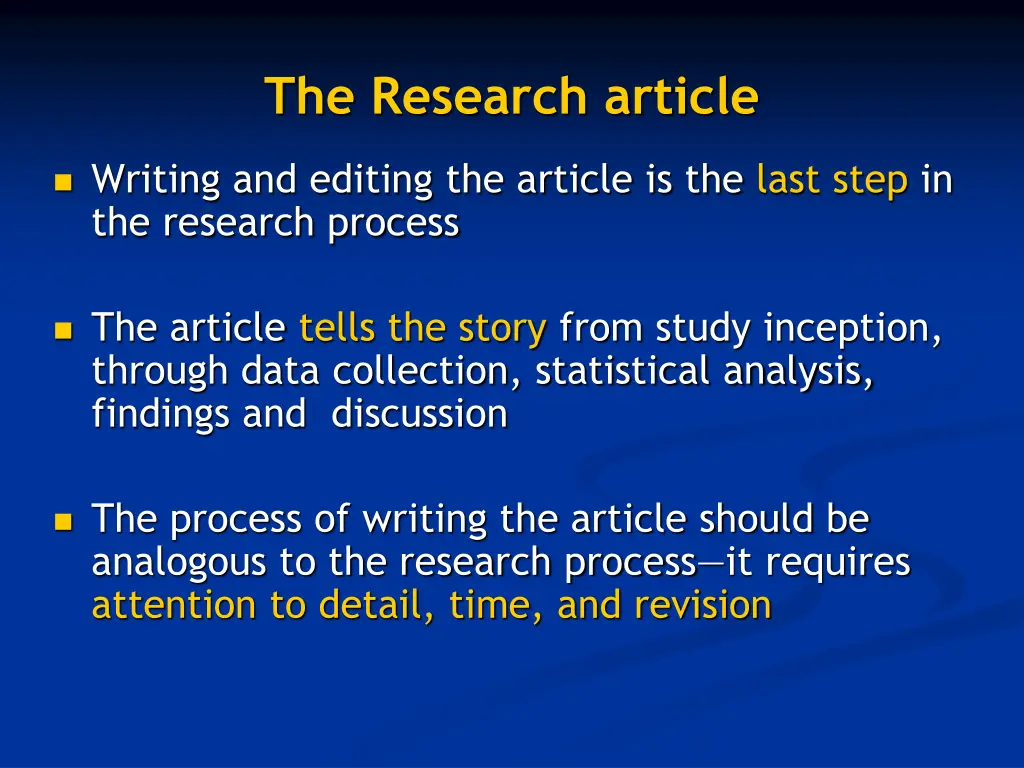 the research article