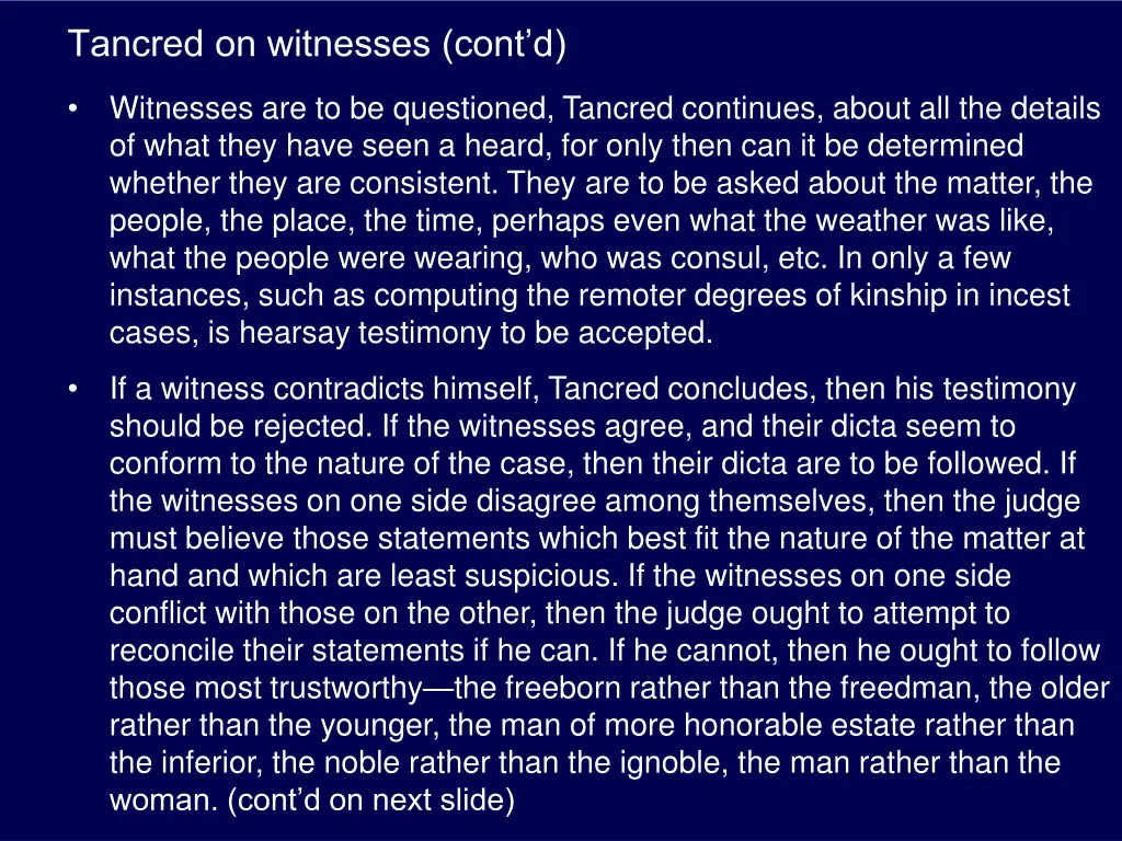 tancred on witnesses cont d 3