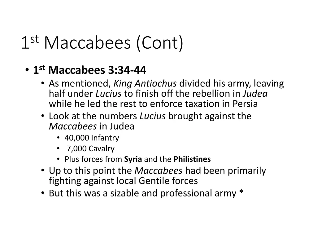 1 st maccabees cont 22