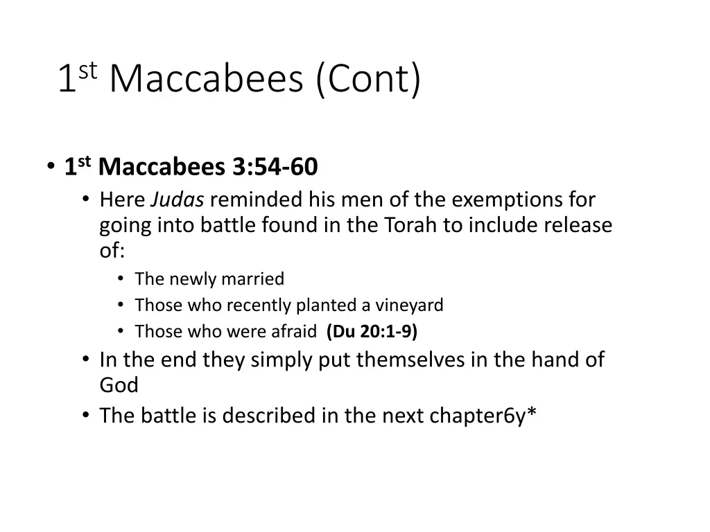 1 st maccabees cont 25