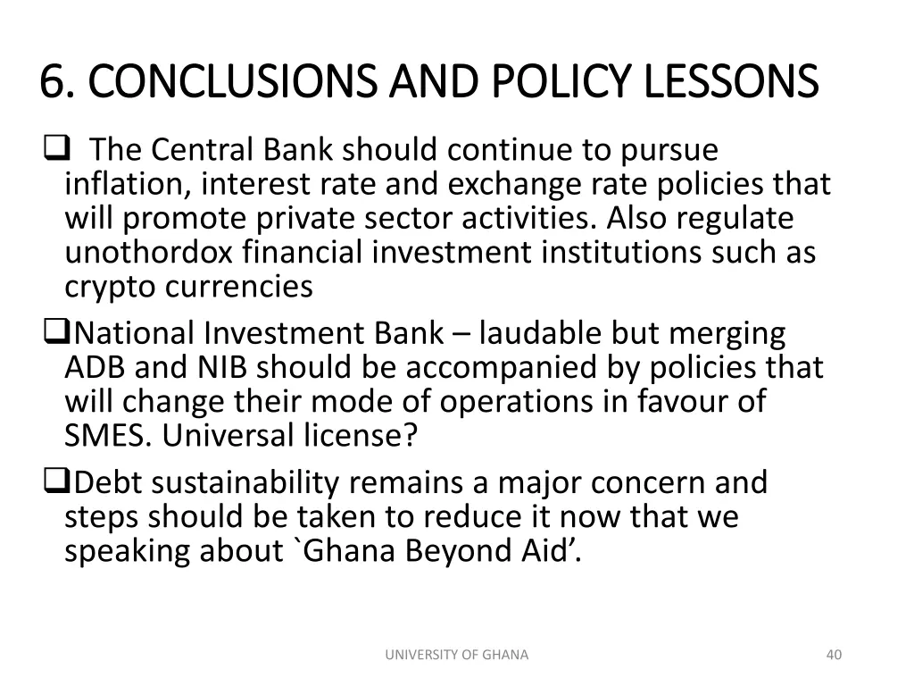 6 conclusions and policy lessons 6 conclusions 2