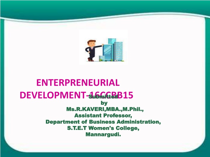 enterpreneurial development 16ccbb15