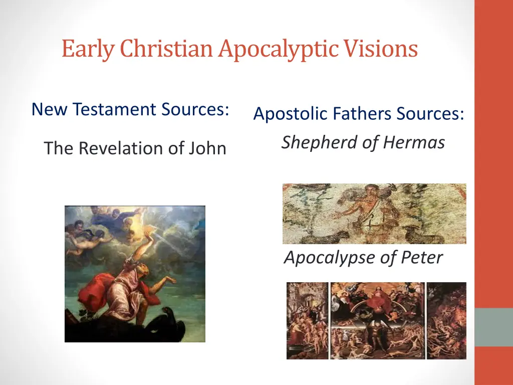 early christian apocalyptic visions 2