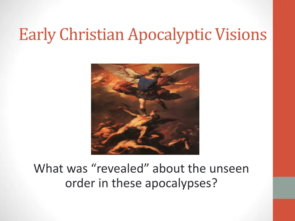 early christian apocalyptic visions 7