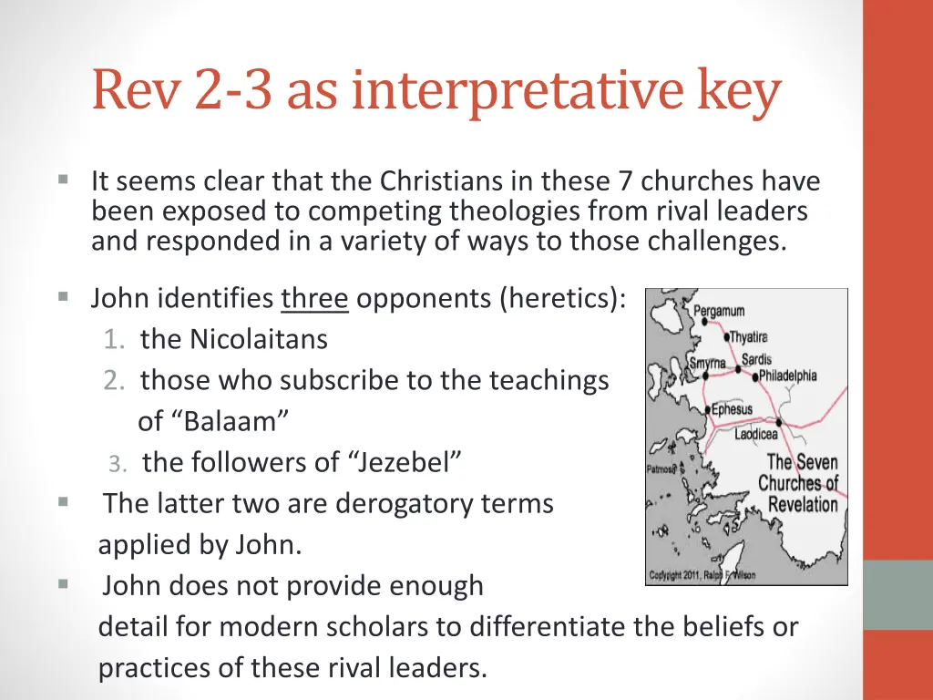 rev 2 3 as interpretative key