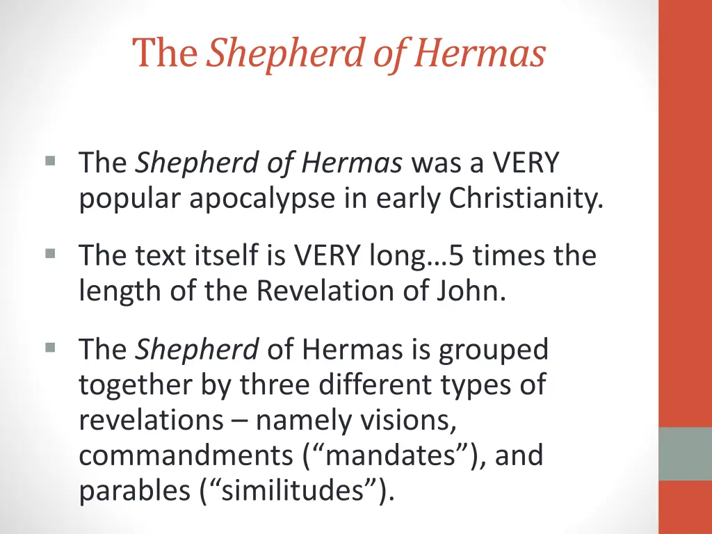 the shepherd of hermas 1