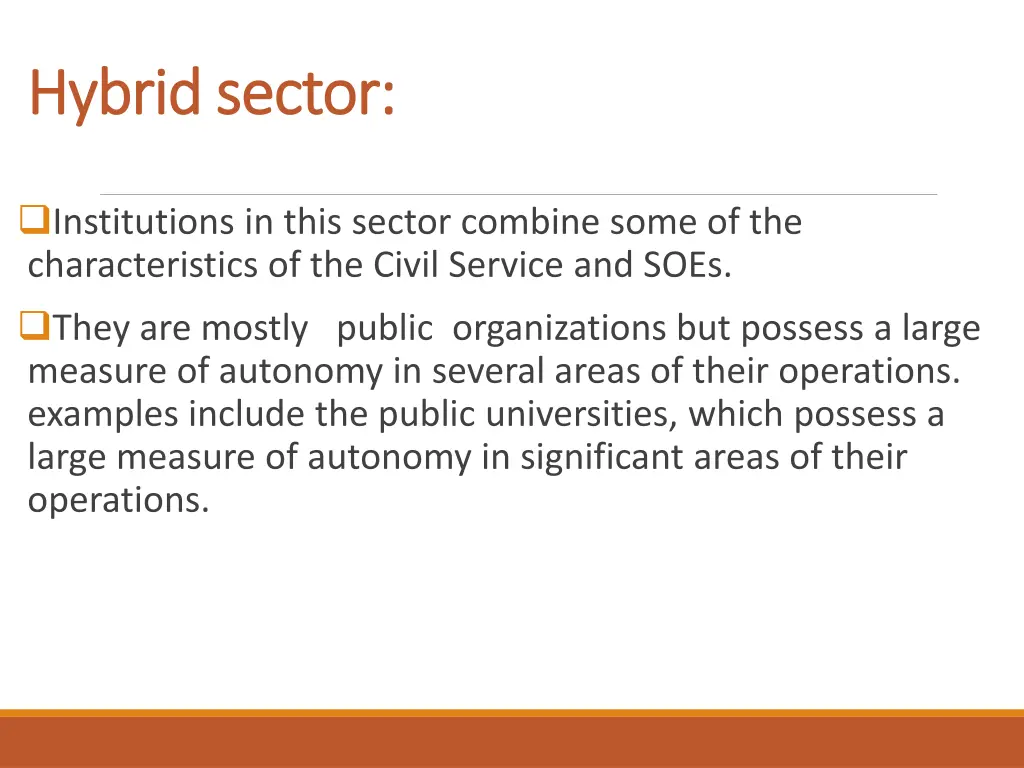 hybrid sector hybrid sector