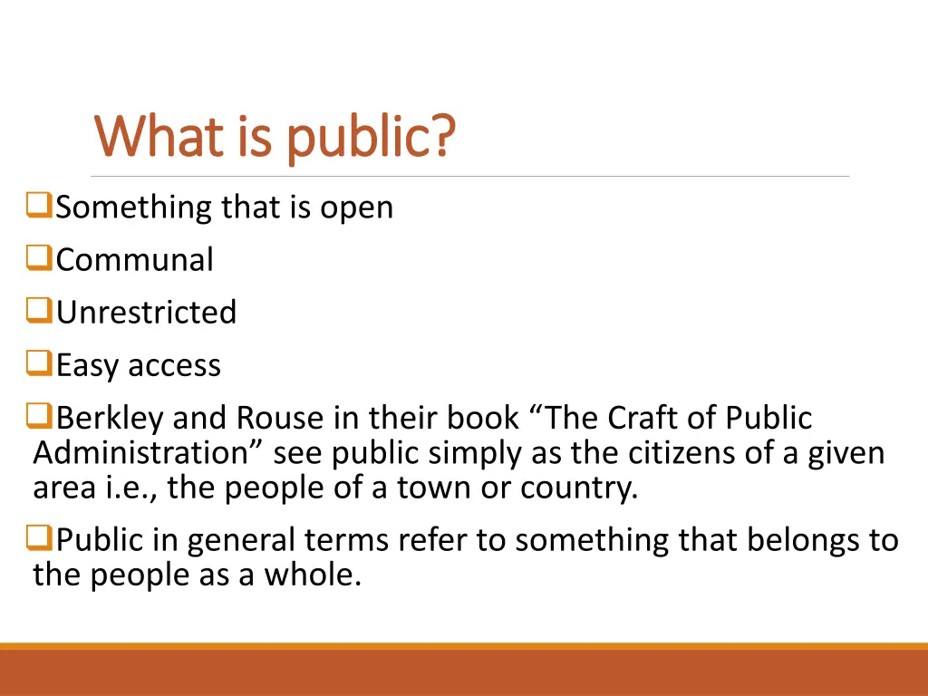 what is public what is public something that