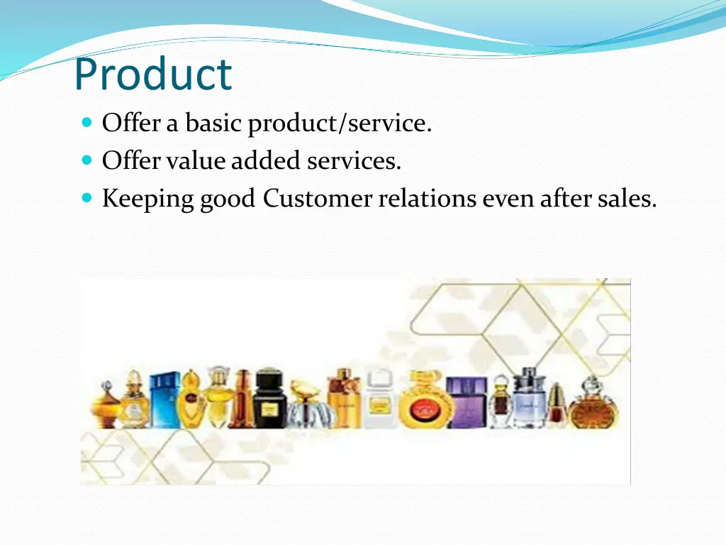 product offer a basic product service offer value