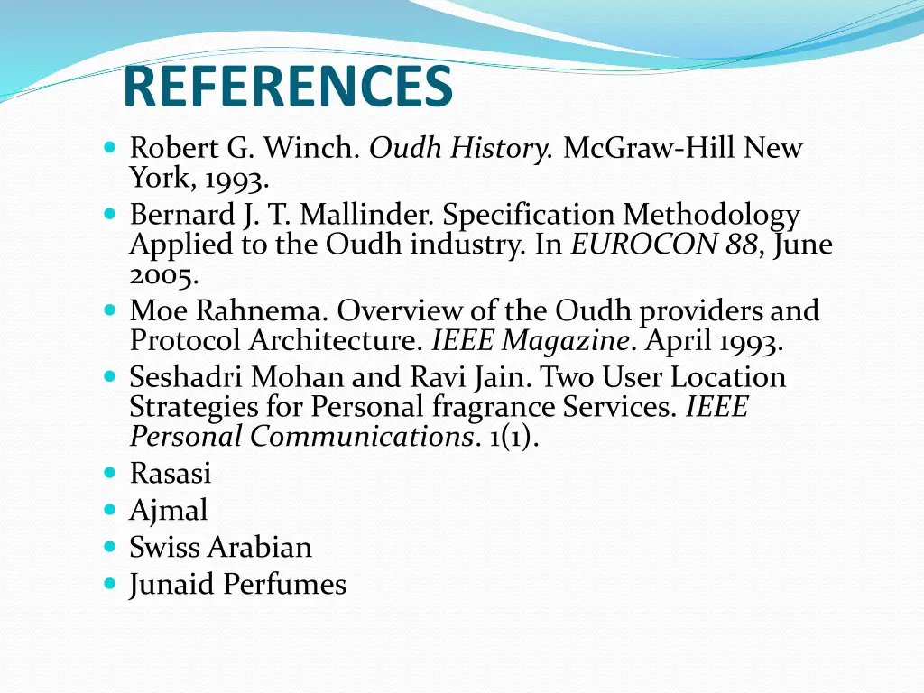 references robert g winch oudh history mcgraw