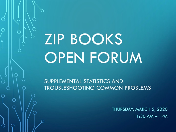 zip books open forum