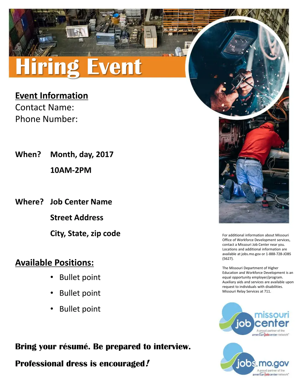 hiring event 1