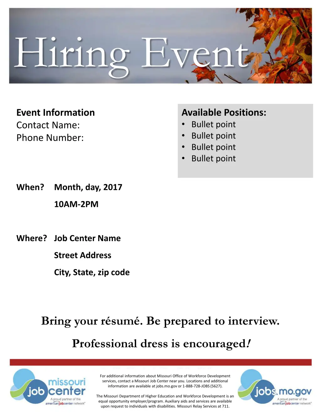 hiring event 2