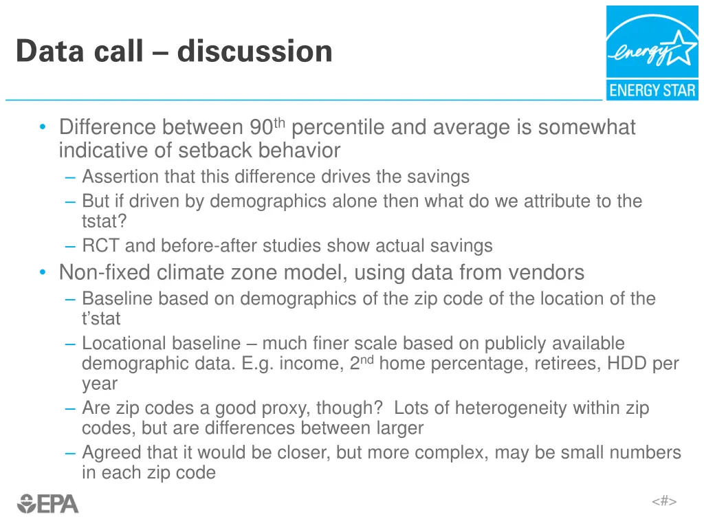 data call discussion 1