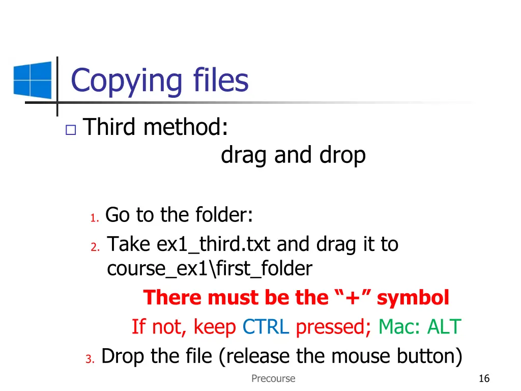 copying files 3