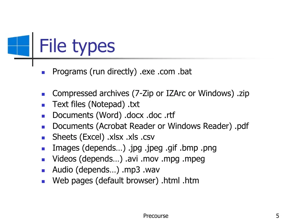 file types 1