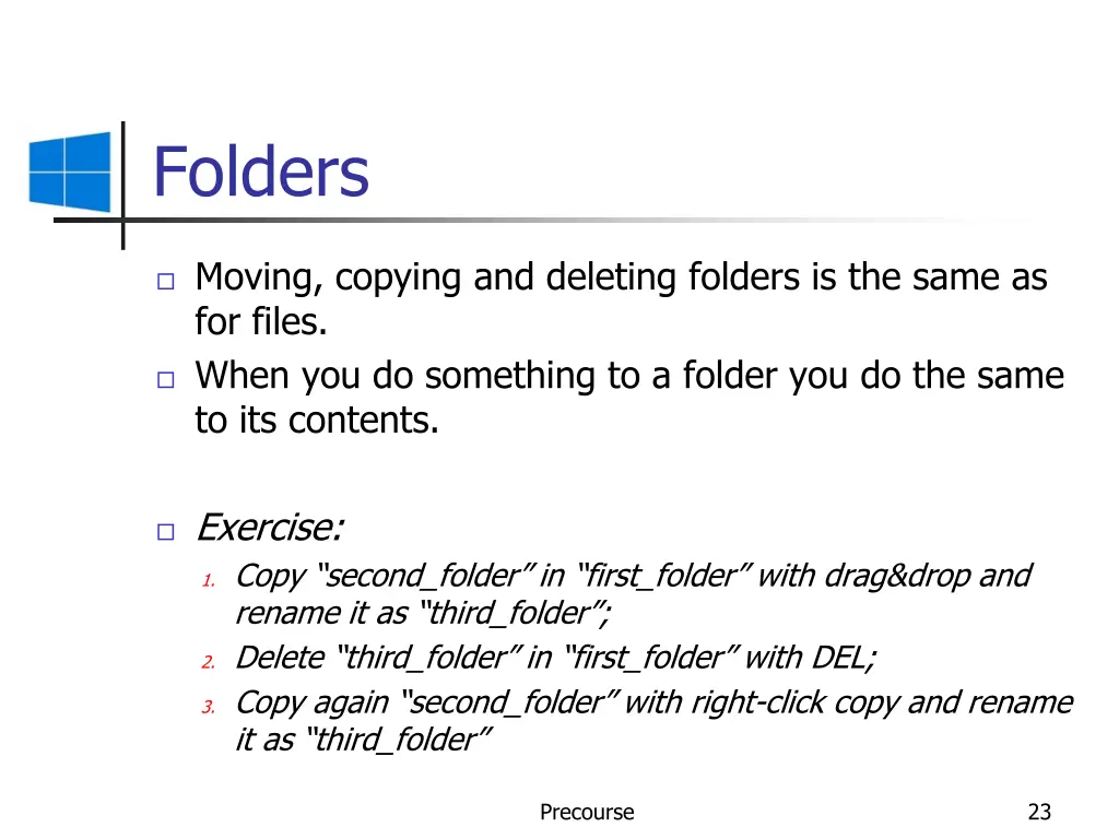 folders