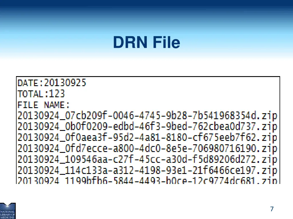 drn file