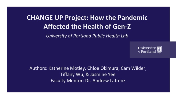 change up project how the pandemic affected