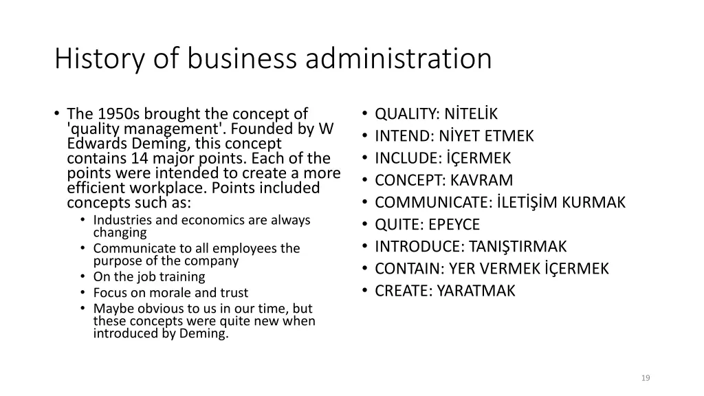 history of business administration 5