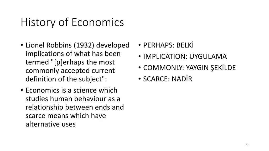 history of economics 5