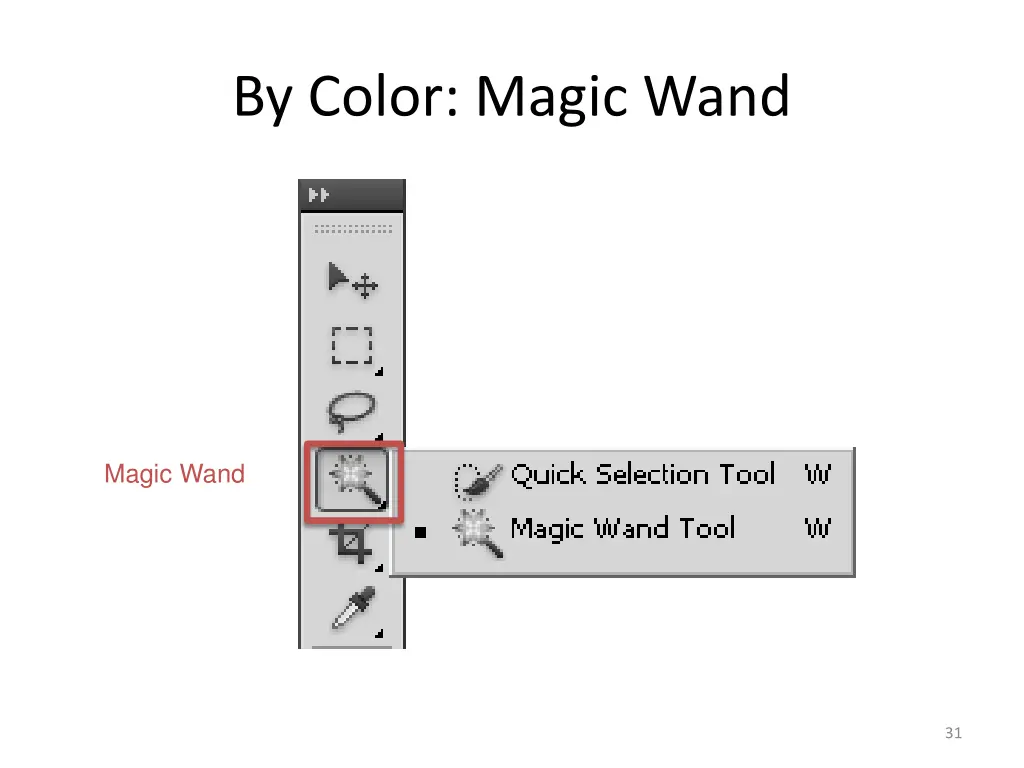 by color magic wand