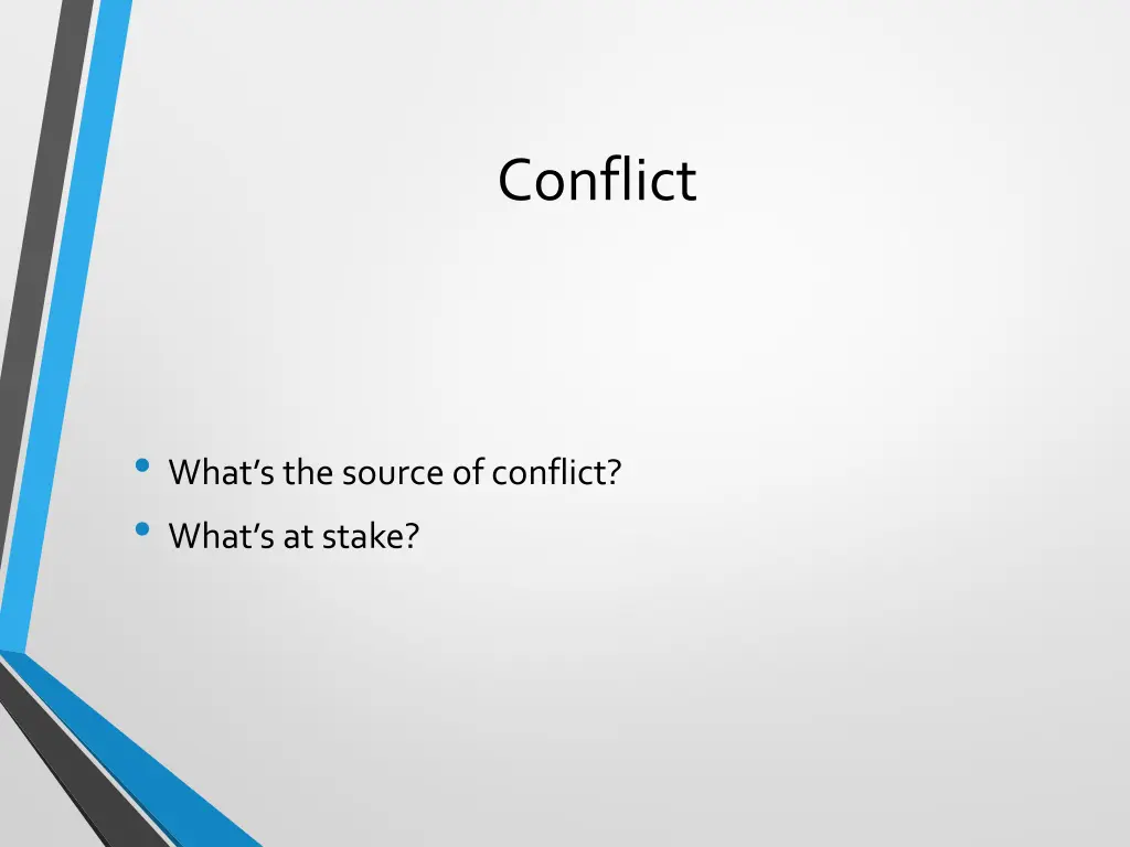 conflict 2