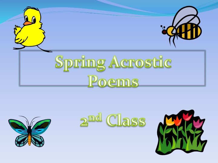 spring acrostic poems