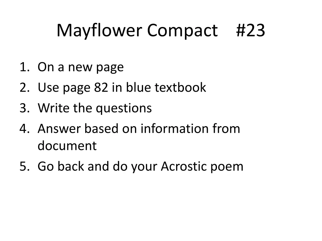 mayflower compact 23