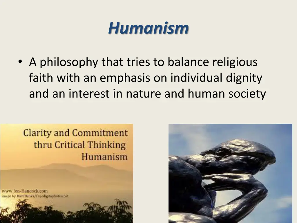 humanism