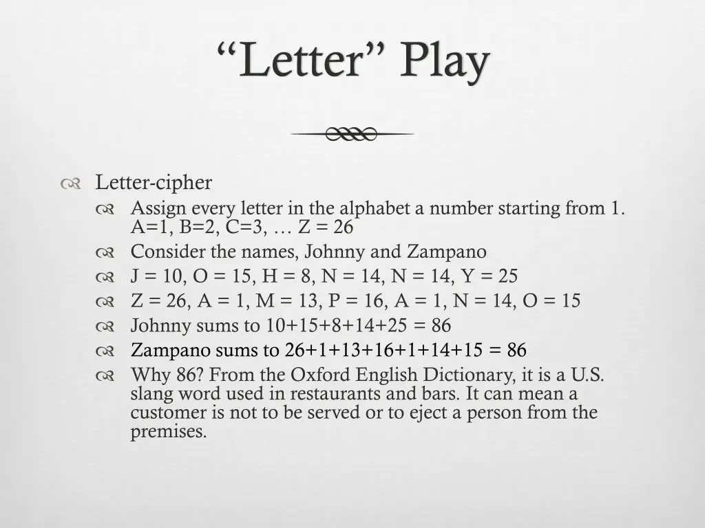 letter play