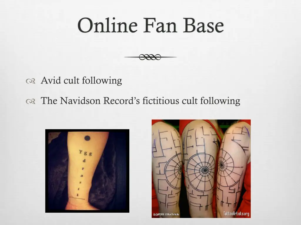 online fan base