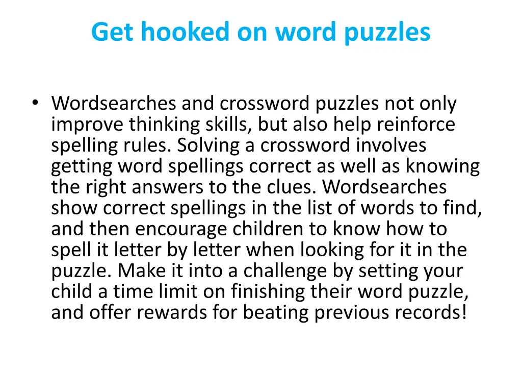 get hooked on word puzzles