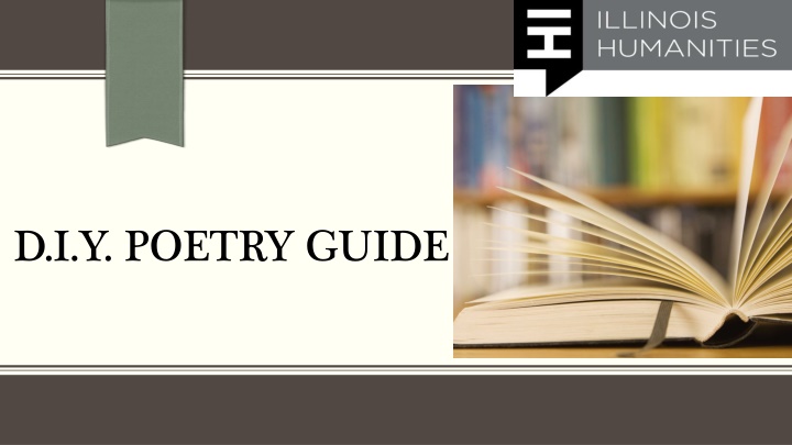 d i y poetry guide