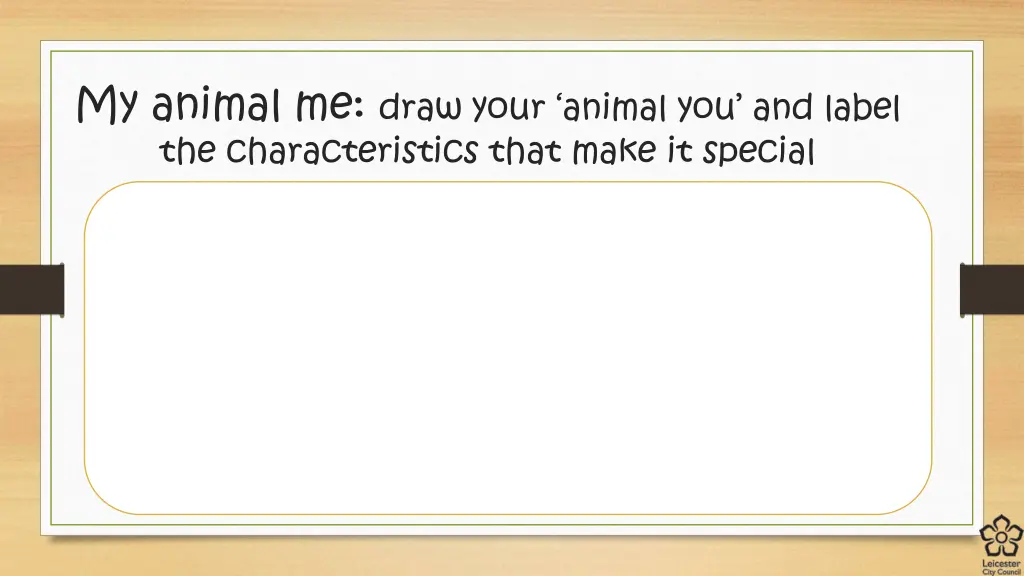 my animal me draw your animal you and label