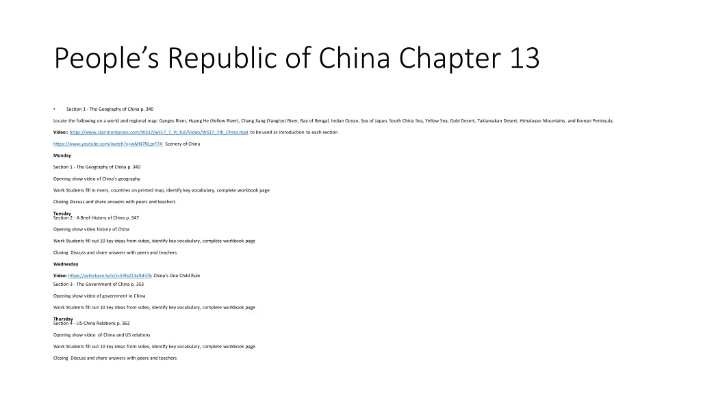 people s republic of china chapter 13