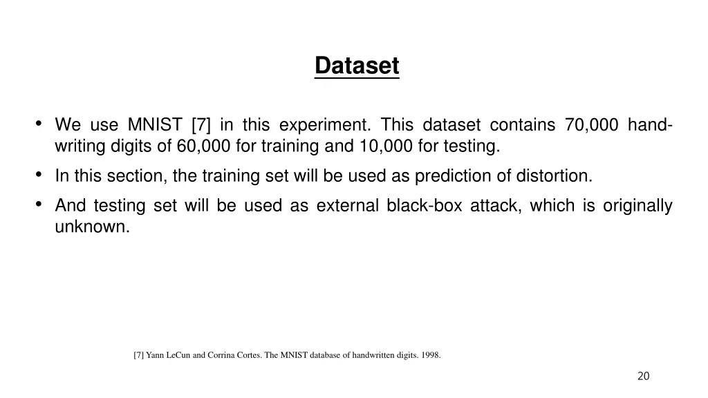 dataset