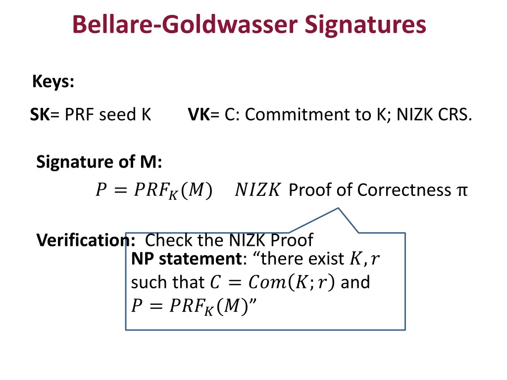 bellare goldwasser signatures