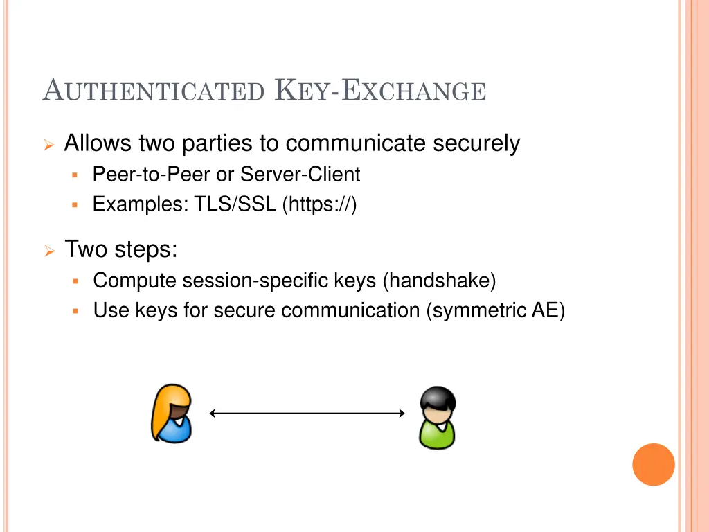 a uthenticated k ey e xchange