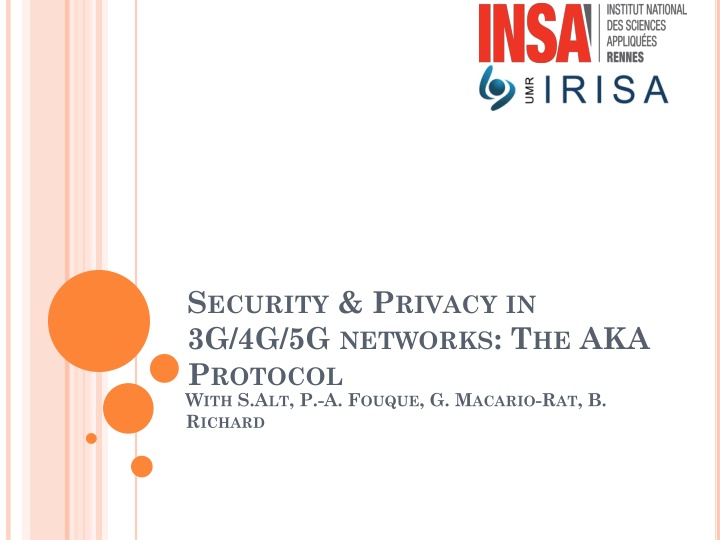 s ecurity p rivacy in 3g 4g 5g networks