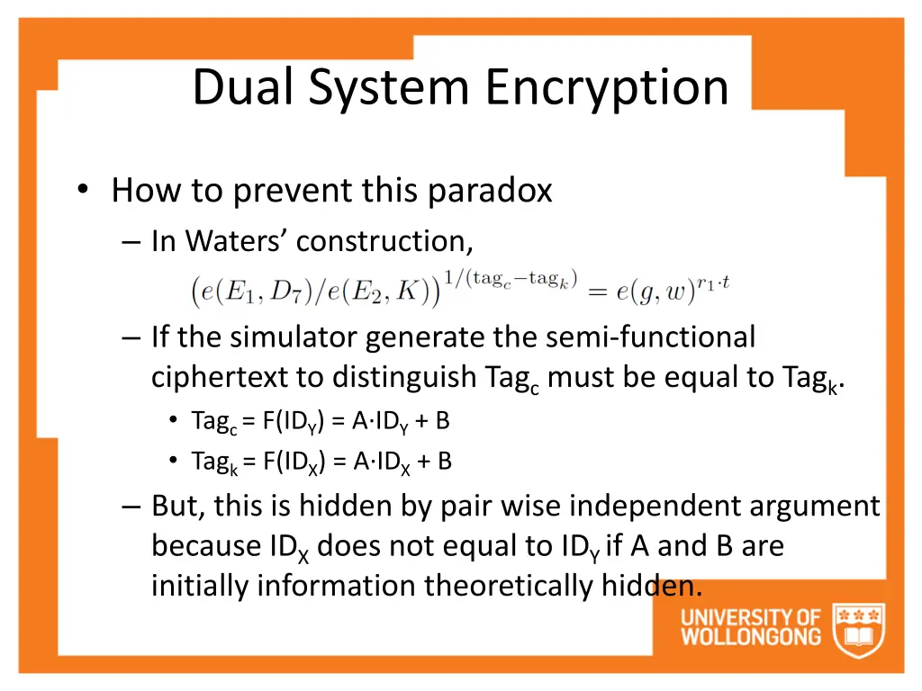 dual system encryption 1