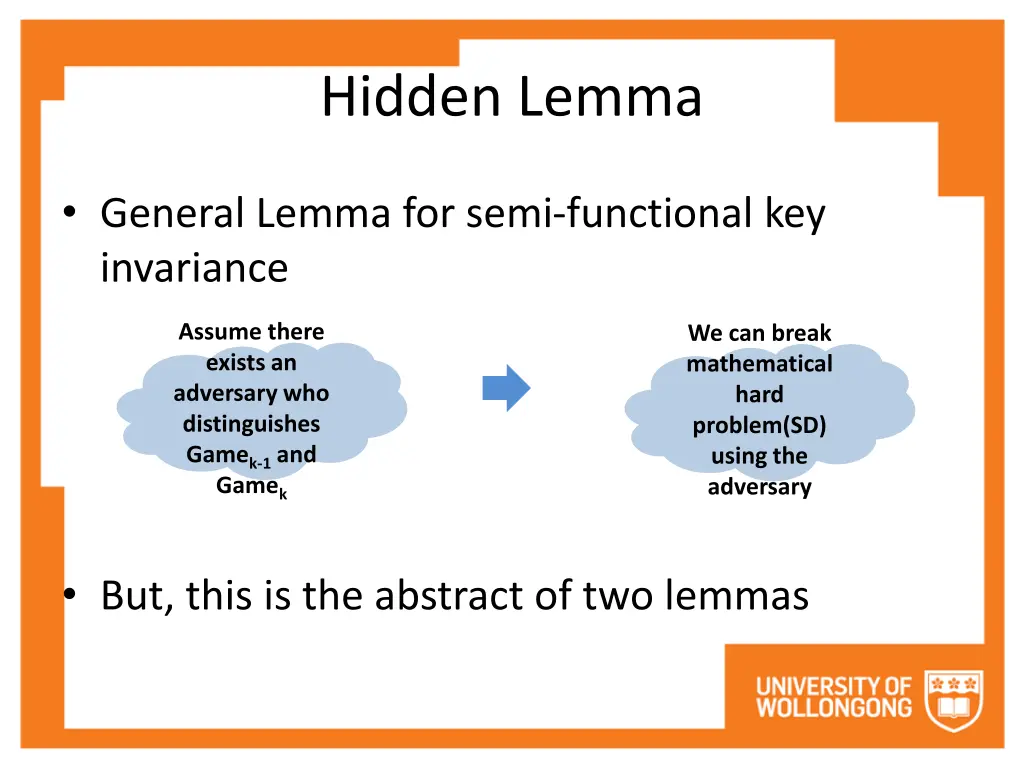 hidden lemma