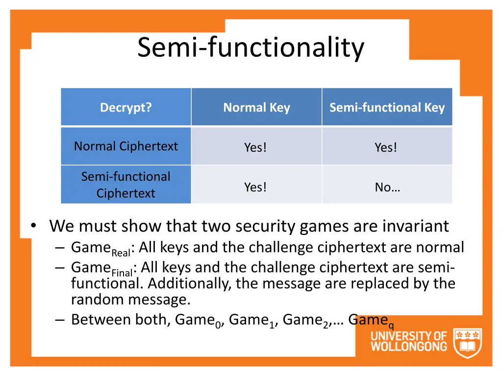 semi functionality